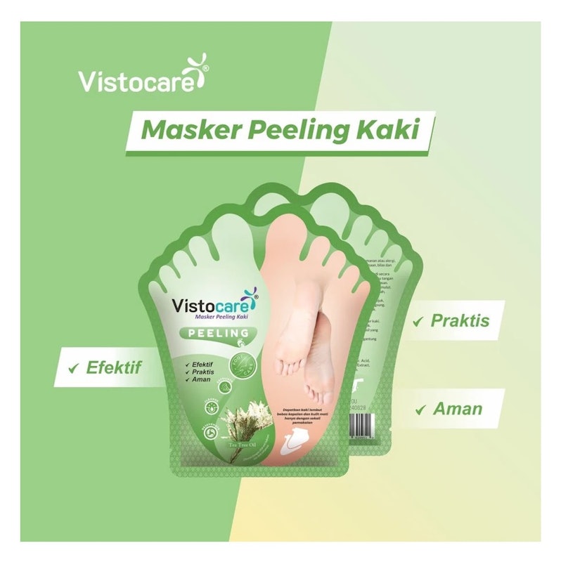 Vistocare Masker Peeling Kaki Pedicure 5