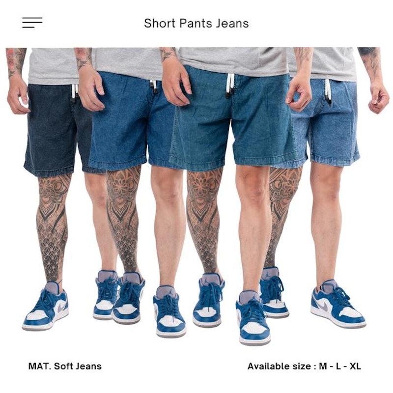 Jane Frey Clothing Freypv 8048 Board Short Jeans 4