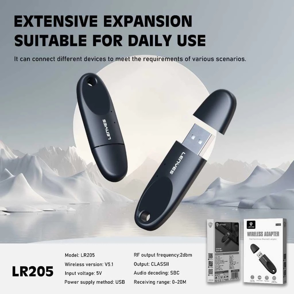LENYES Bluetooth Receiver LR205