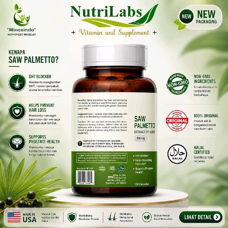 Nutrilabs Saw Palmetto Extract Of Herb 2