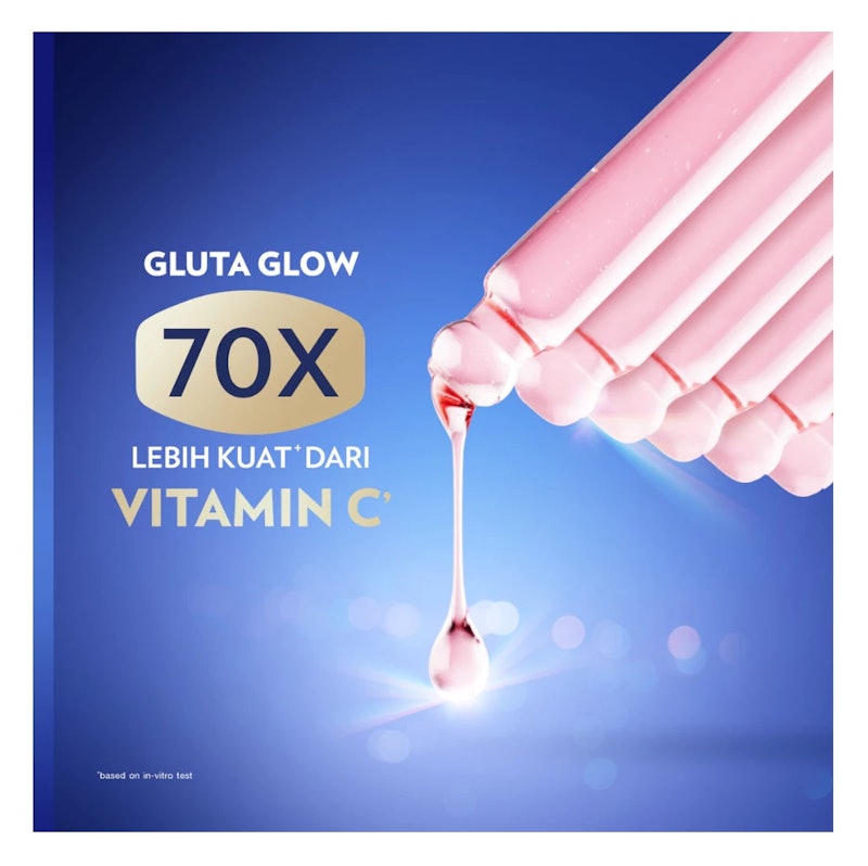 Healthy Bright Gluta-Hya Serum Burst Lotion Overnight Radiance Repair 3