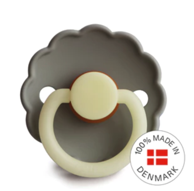 FRIGG  FRIGG Empeng Bayi Natural Rubber Pacifier Daisy NIGHT - Size 2