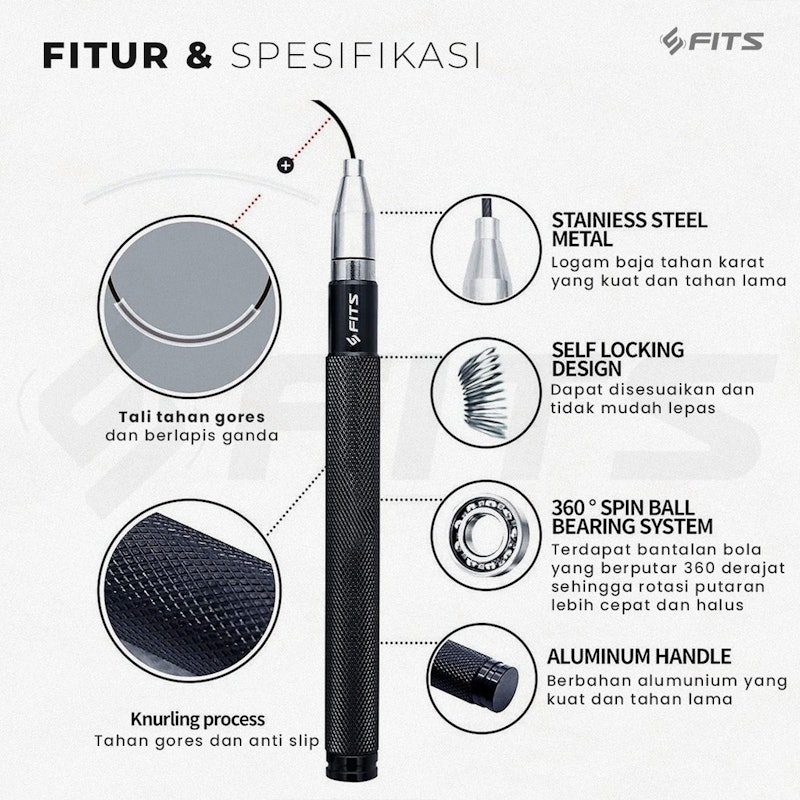 SFIDN FITS Premium Steel Tali Skipping 3