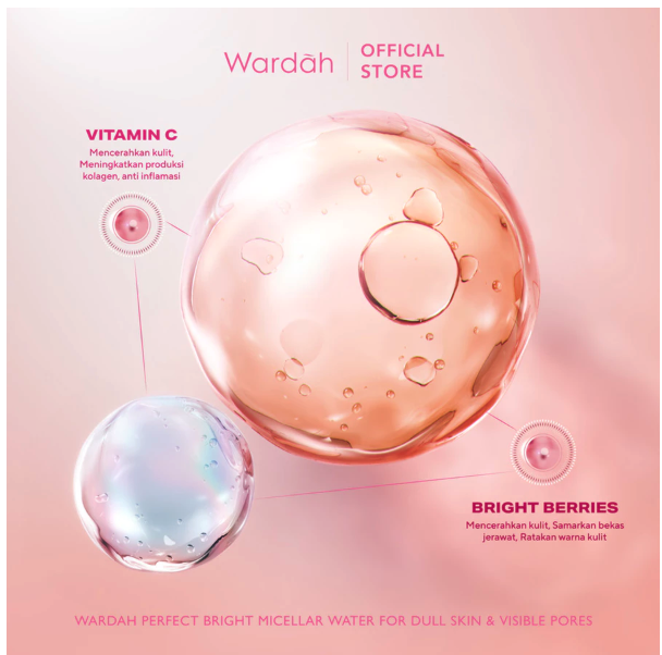 Paragon Technology and Innovation Wardah Perfect Bright Tone Up Micellar Water