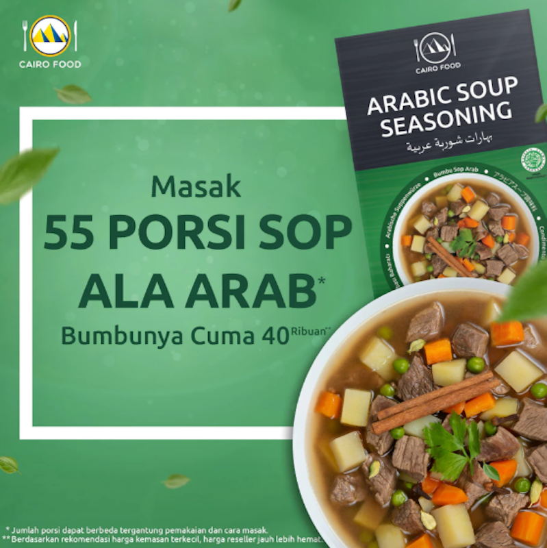 Cairo Food Arabic Soup Seasoning 5