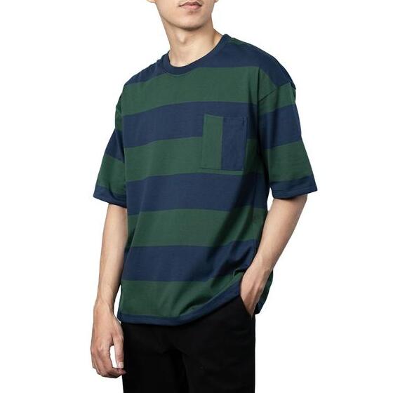  Fatto A Mano Men T-Shirt Stripe Pocket