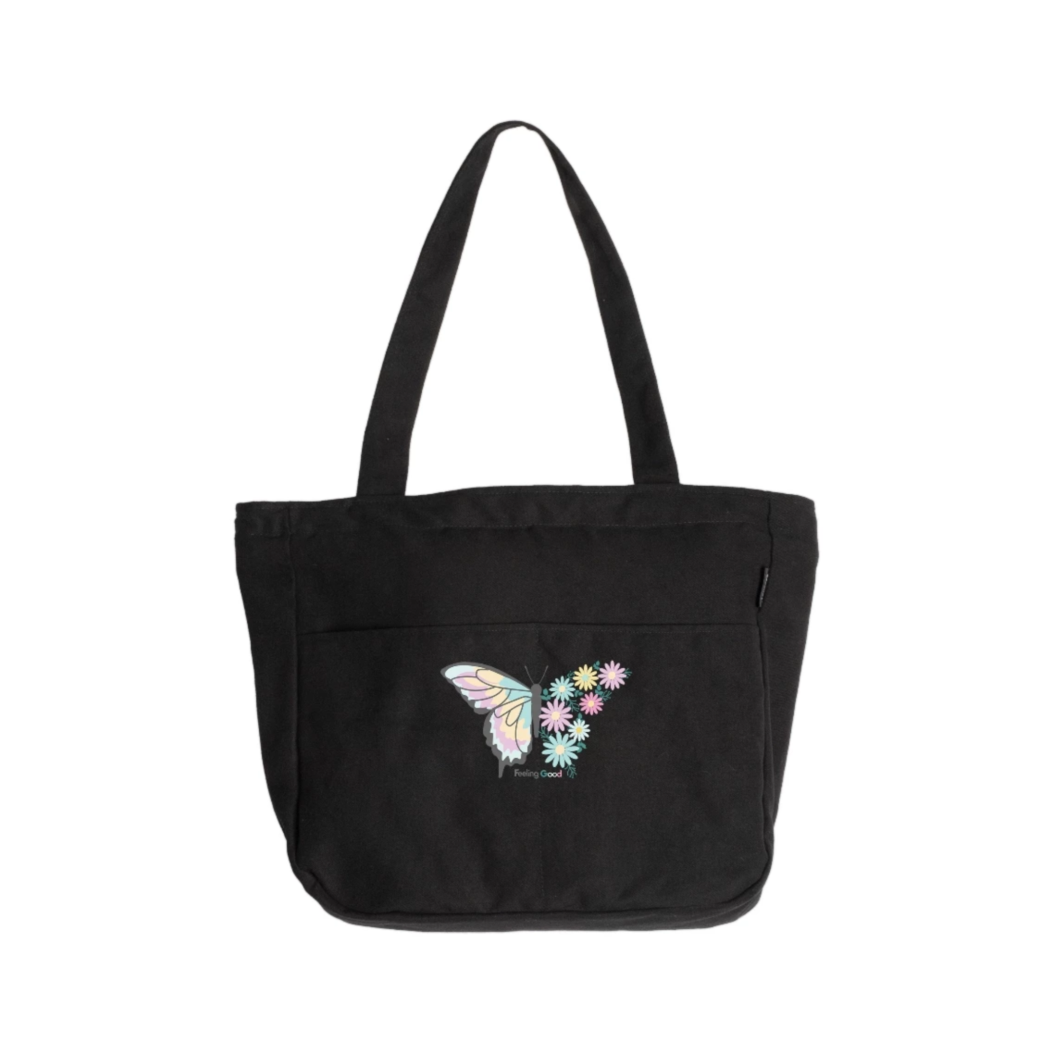 Oakhopes Zippered Canvas Tote Bag 1