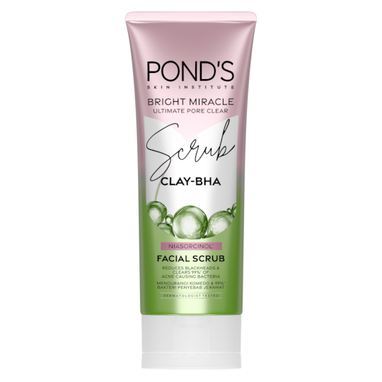 Pond's Bright Miracle Ultimate Pore Clear Facial Scrub 
