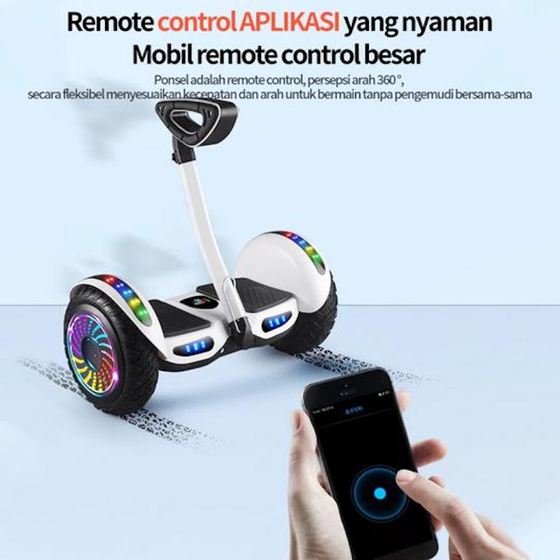 10 Inch - Hoverboard Smart Balance Wheel with Bluetooth Speaker Scooter Electric 4