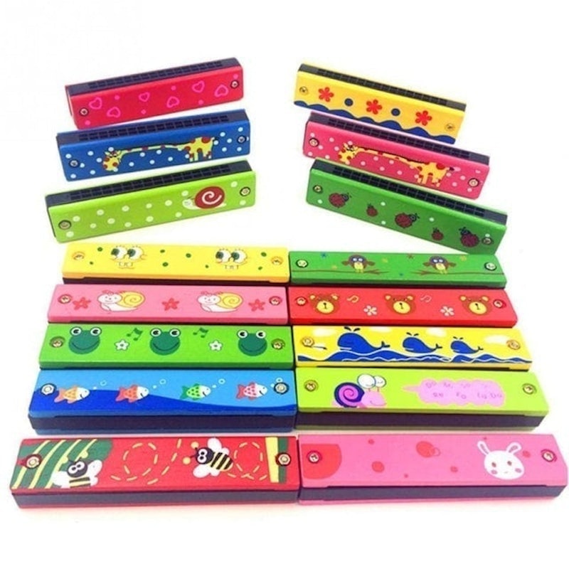 Baby Wooden Harmonica 5