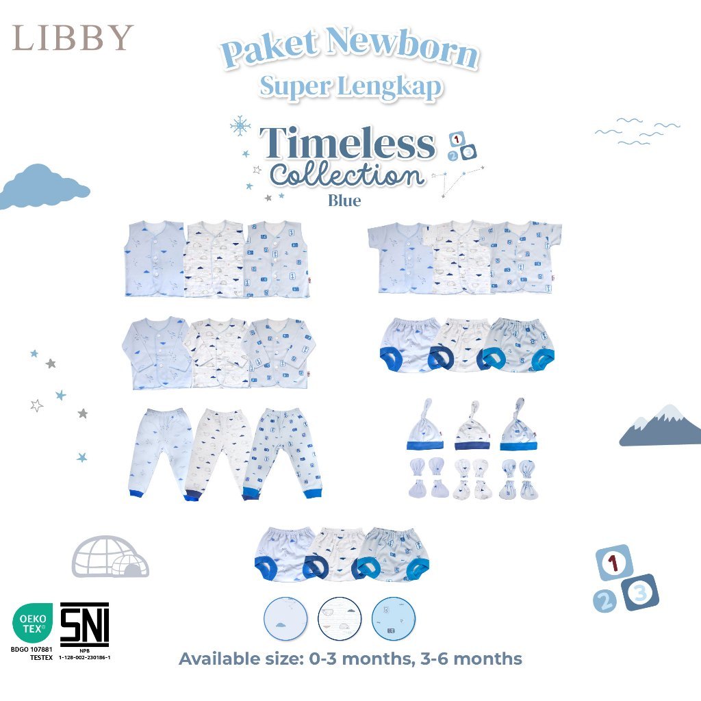 Libby Baby Gift Set Timeless Collection 2