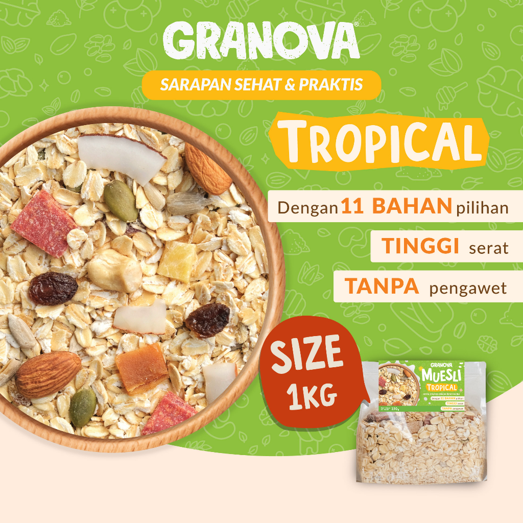 Granova Prima Lestari Granova Tropical Muesli