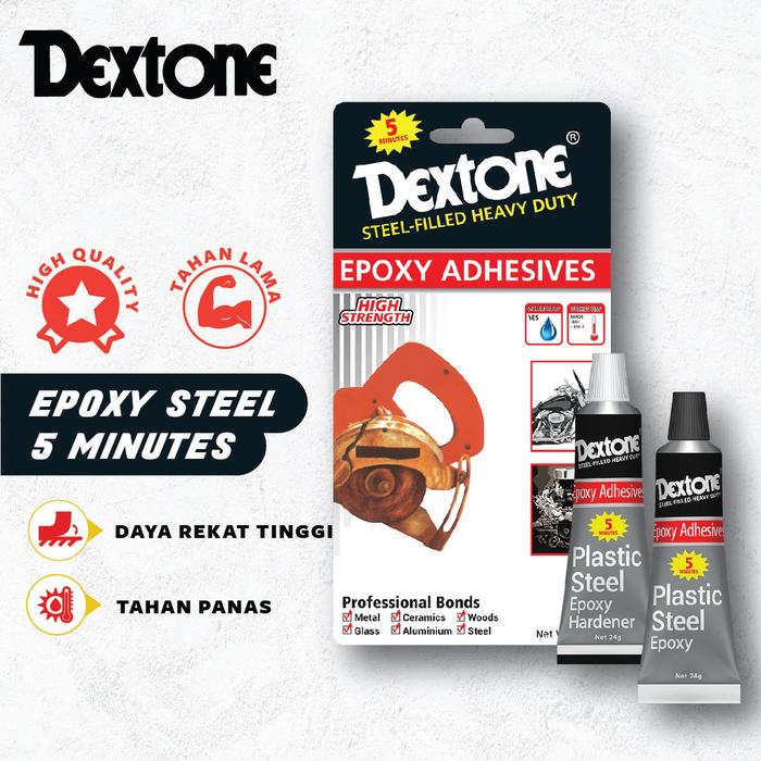 Dextone Epoxy Adhesives Steel-Filled Heavy Duty