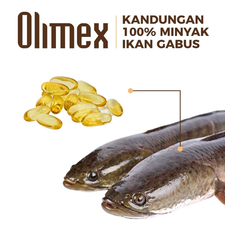 Al Ghuraba Olimex (Minyak Ikan Gabus)
