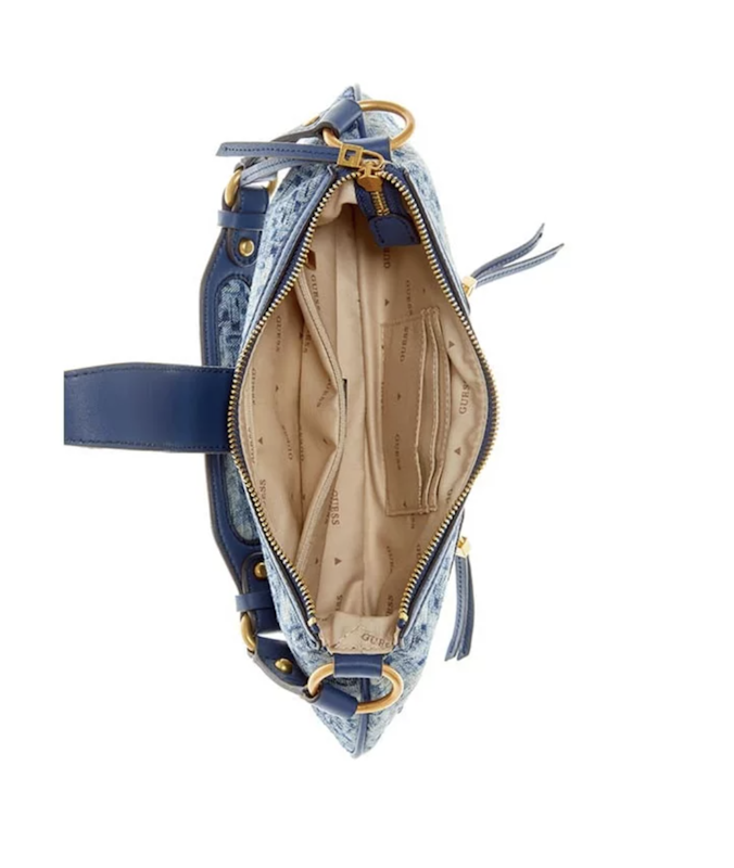 Belle Vintage Top Zip Shoulder Bag 2