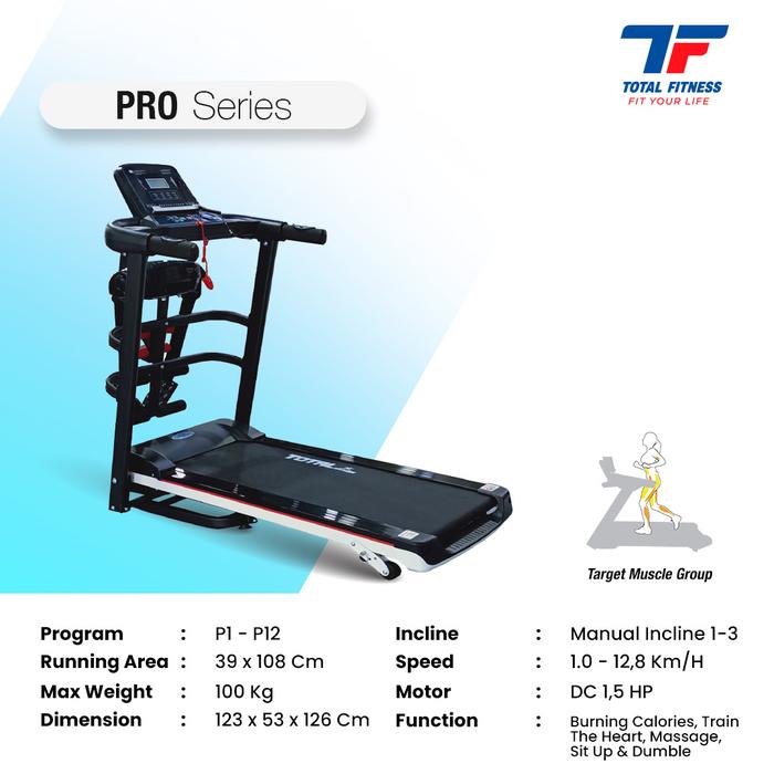  Total Fitness Speedrush Pro Series TL-607