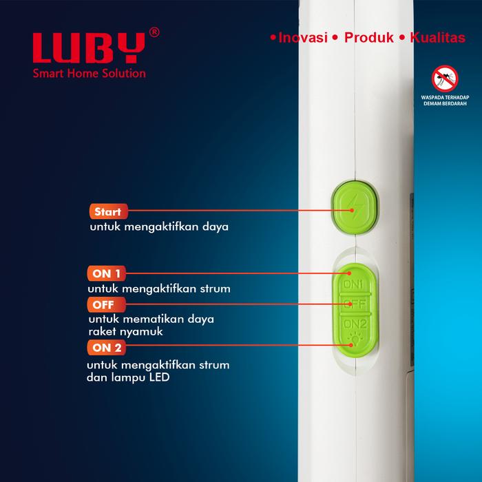 Luby Raket Nyamuk Elektrik 3