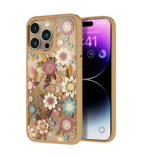 Copper Premium Case 3D Printing iPhone 14/Pro/Pro Max 