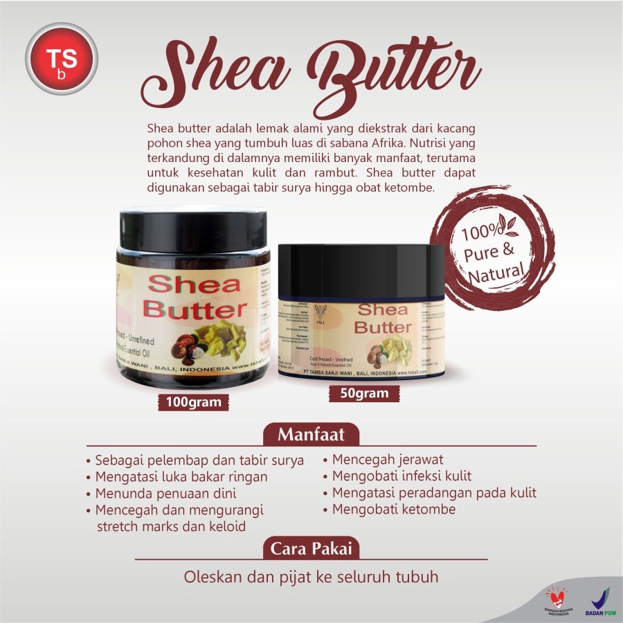 TSbali Shea Butter Unrefined 