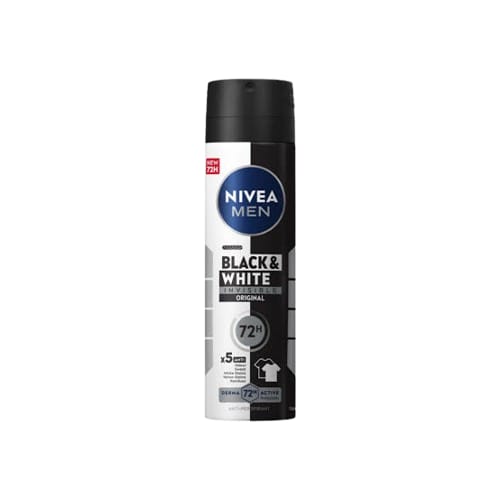 NIVEA ｜ MEN Black & White Invisible Original Deodorant Spray 150 ml