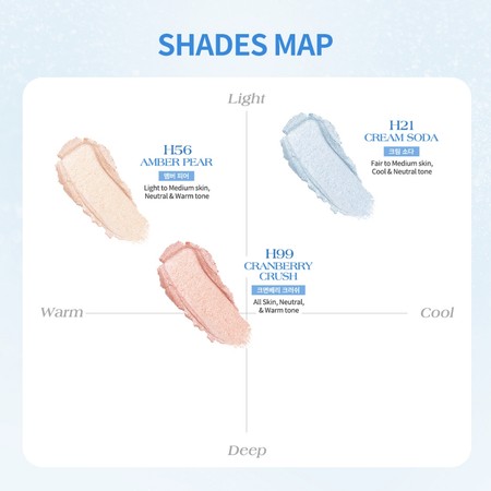 Moist Mochi Paste Powder Highlighter H21 Cream Soda 4