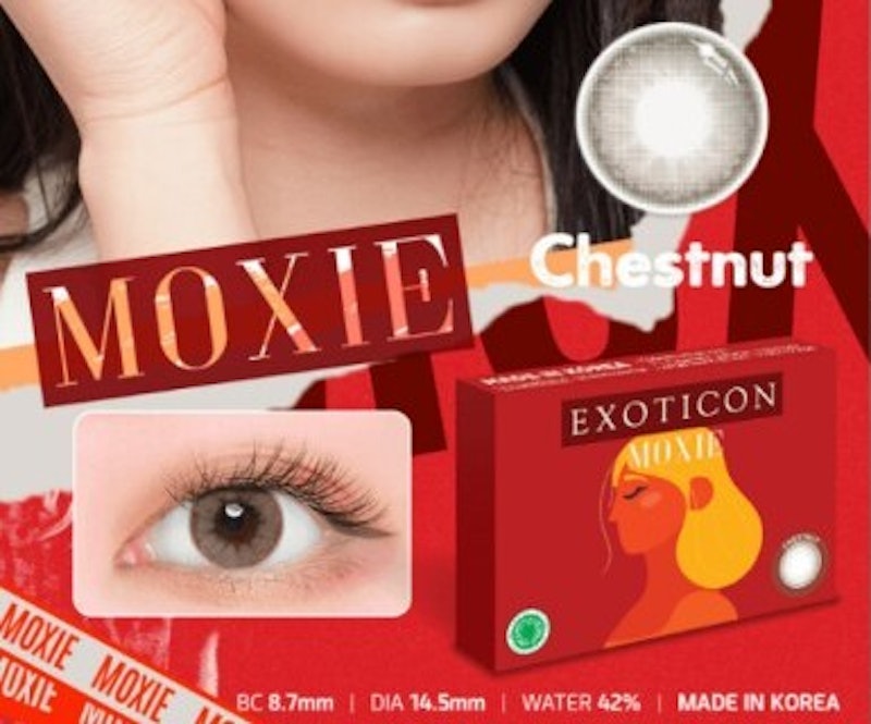 Exoticon Softlens Moxie -5.00 Pacific 3