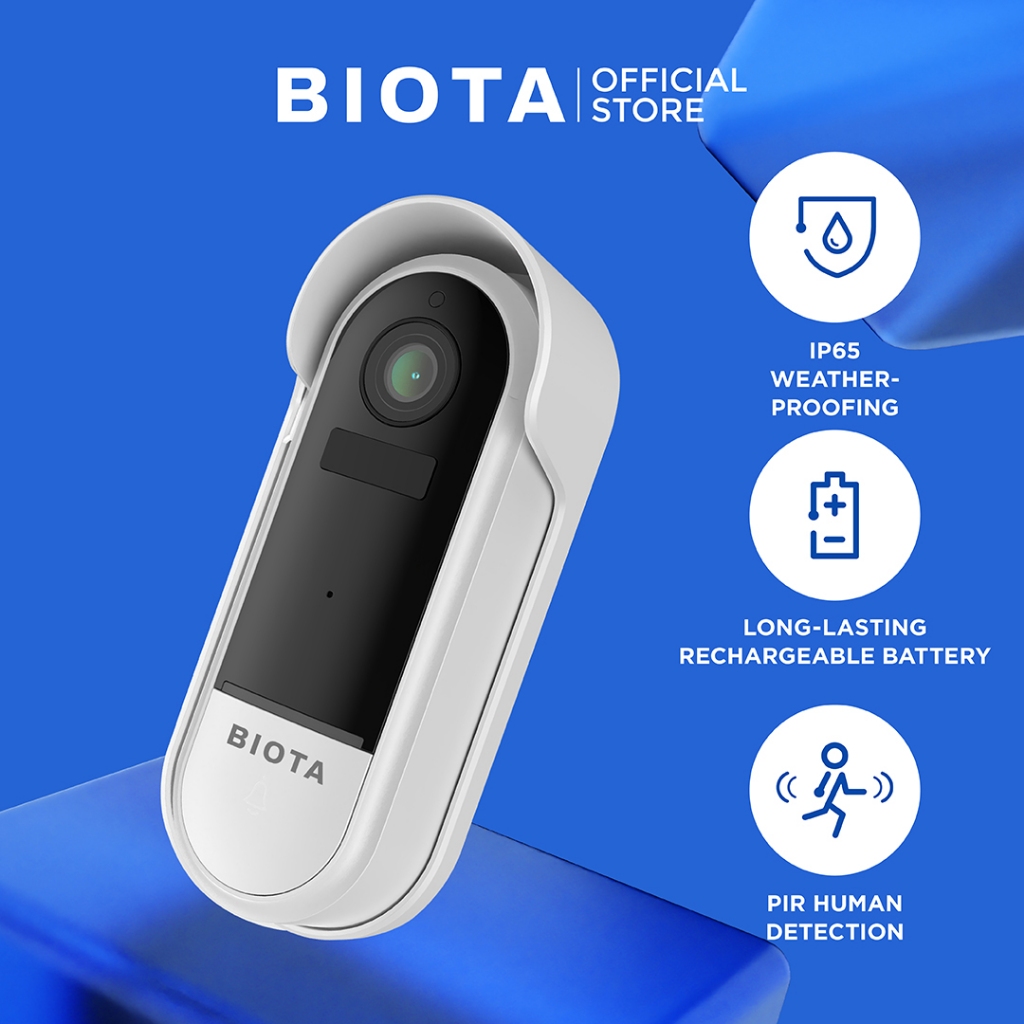  BIOTA Smart Doorbell Wireless