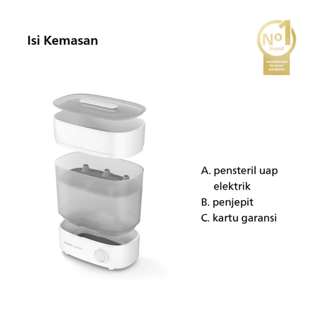 Philips Electronics Philips Avent Pensteril Botol Susu SCF291/00