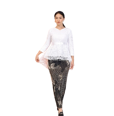 10 Rekomendasi Kebaya Putih Terbaik  3