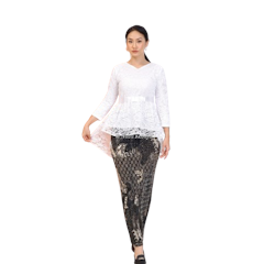 Nusa Kebaya Setelan Kebaya Brukat Pinguin