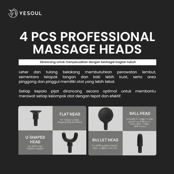 Yesoul Portable Massage Gun Monica 2