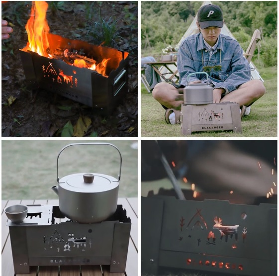 Blackdeer  Ultralight Titanium Stove  BD12216306