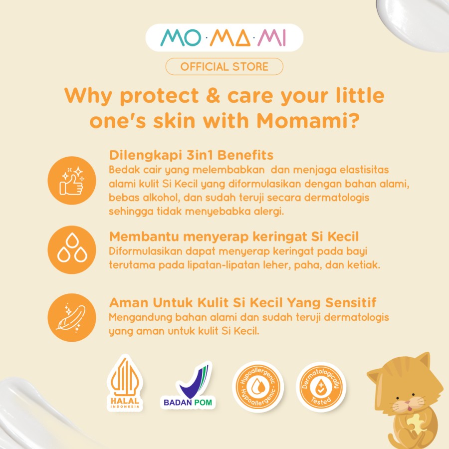 Kanmo Multi Gemilang MO.MA.MI Silky Liquid Talc 