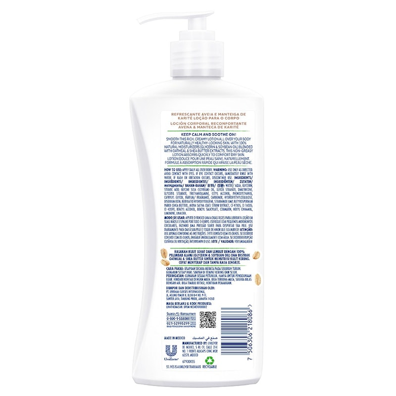 St.Ives Soothing Oatmeal & Shea Butter Body Lotion 2