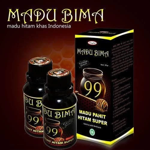 Madu Bima 99 Madu Pahit Hitam Super 5