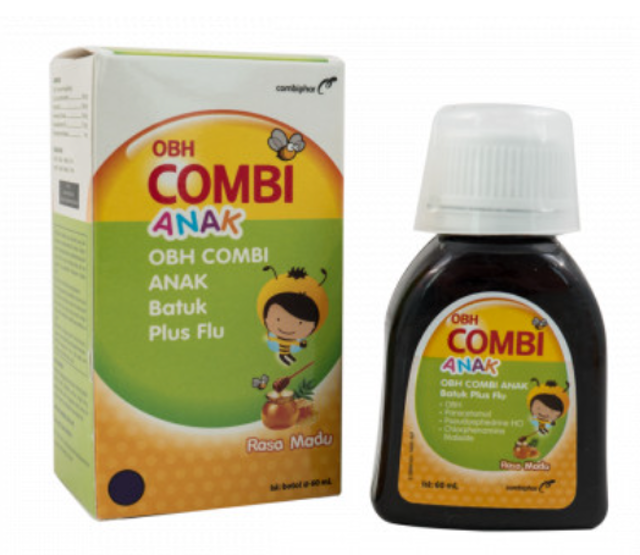 Combiphar OBH Combi Anak Batuk Plus Flu