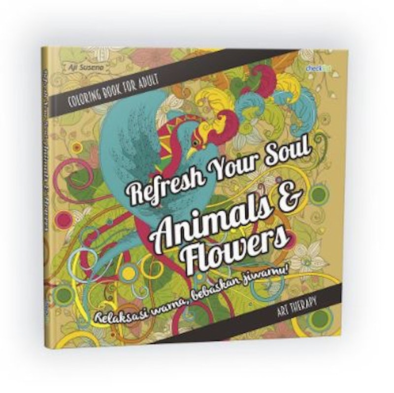 Refresh Your Soul Coloring Book For Adult 1