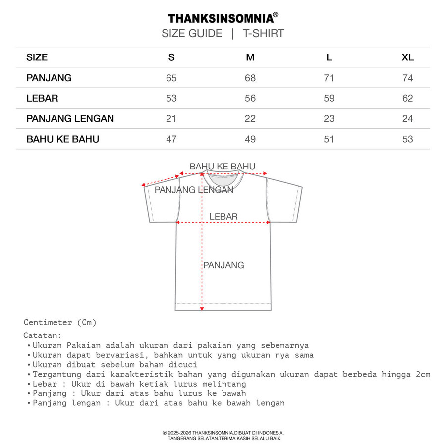 Thanksinsomnia Tshirt Edlyn White  3