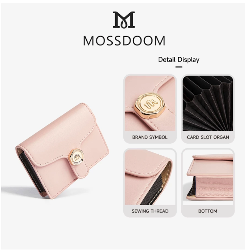MOSSDOOM Dompet Wanita Bria 4