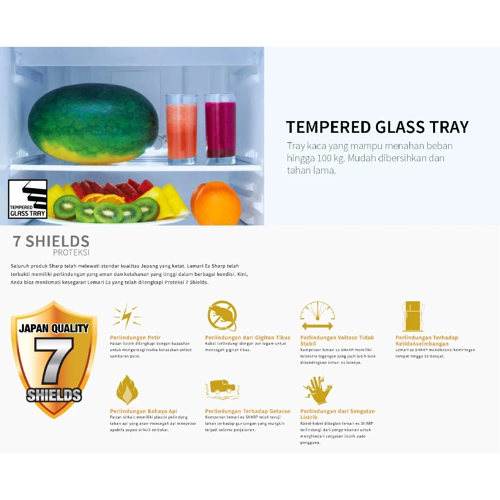 SHARP Electronics Incorporated SHARP Kirei III Series  SJ-N162D-AB/AP/AS