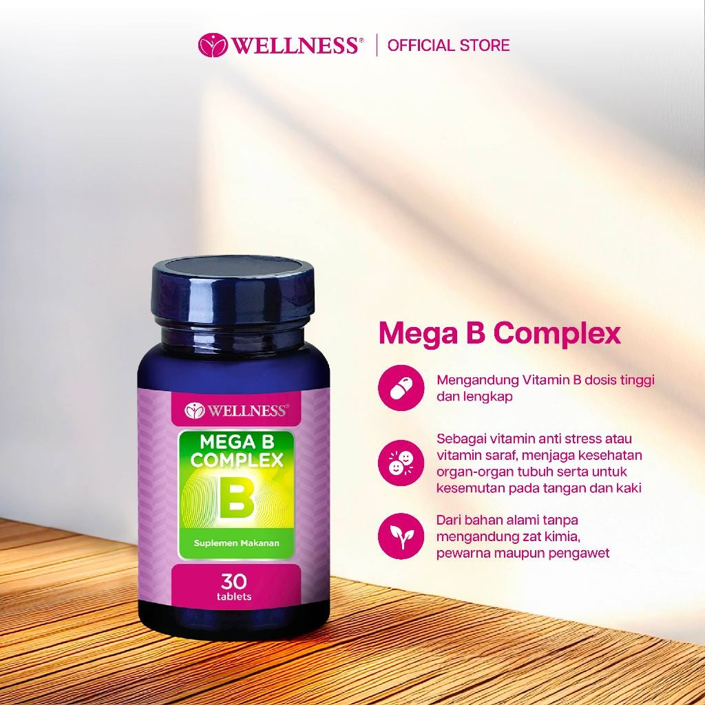 Natural Nutrindo Wellness Mega B Complex