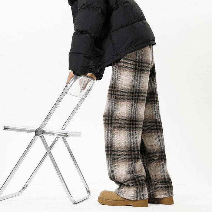  Tamp-X Celana Panjang Loose Pants Oversize Khaki