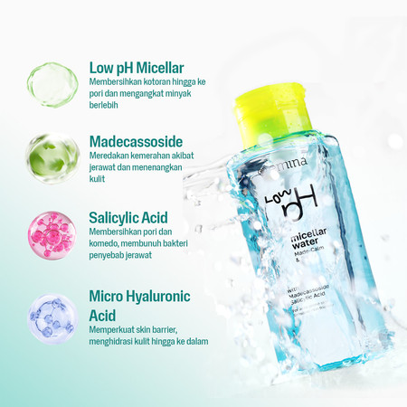 Paragon Technology and Innovation Emina Low pH Micellar Water Made-Calm & Purify
