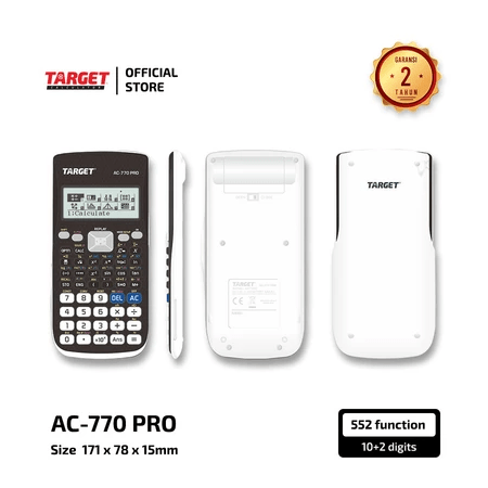 Nirwanda Multi Artha Target Scientific Calculator AC-770 Pro