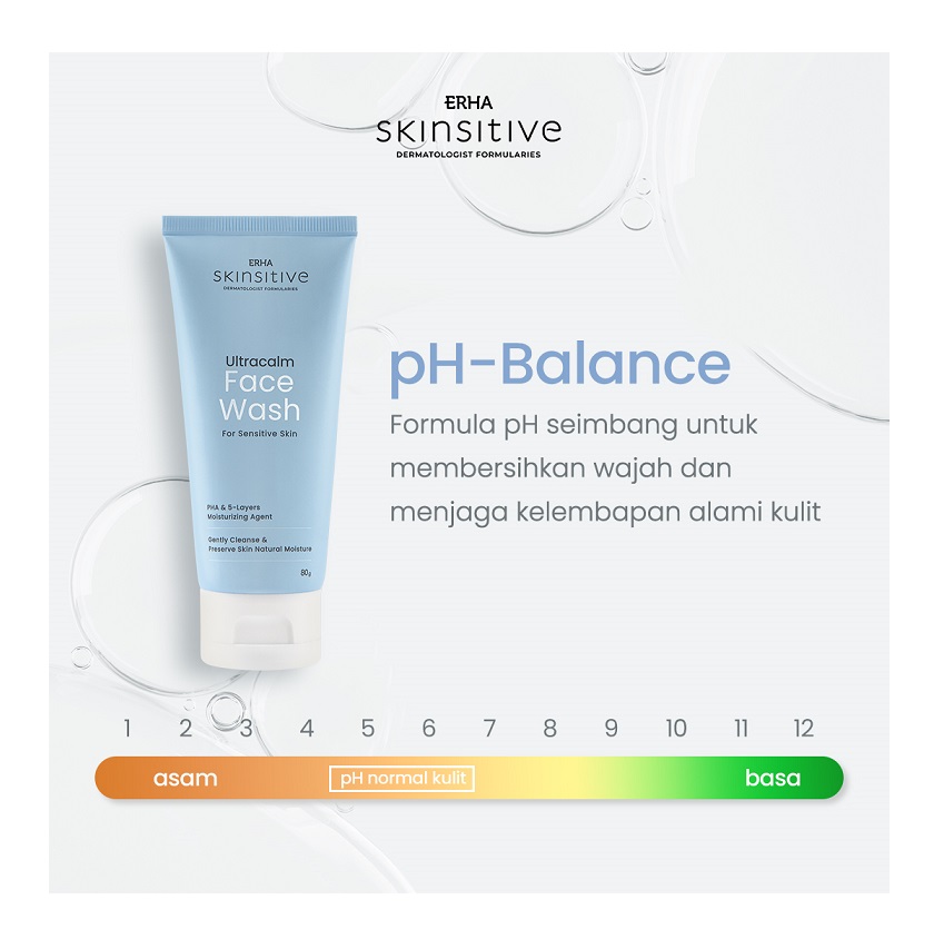 ERHA Clinic Indonesia ERHA Skinsitive Ultracalm Face Wash