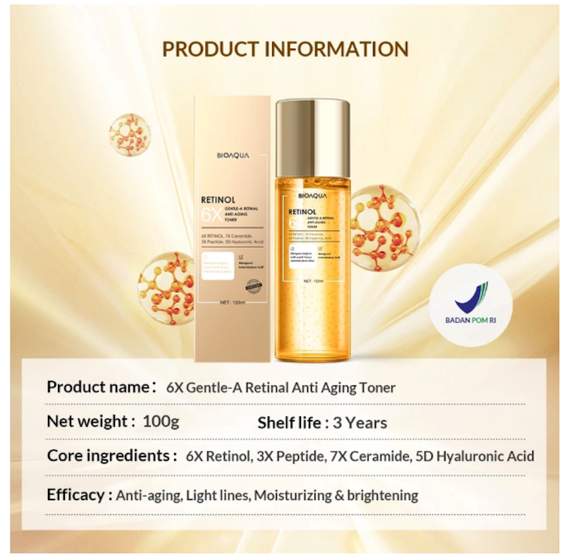 BIOAQUA Gentle-A Retinal Anti-Aging Toner 4