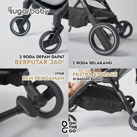 Kindalin Utama International SUGARBABY Stroller On The Go
