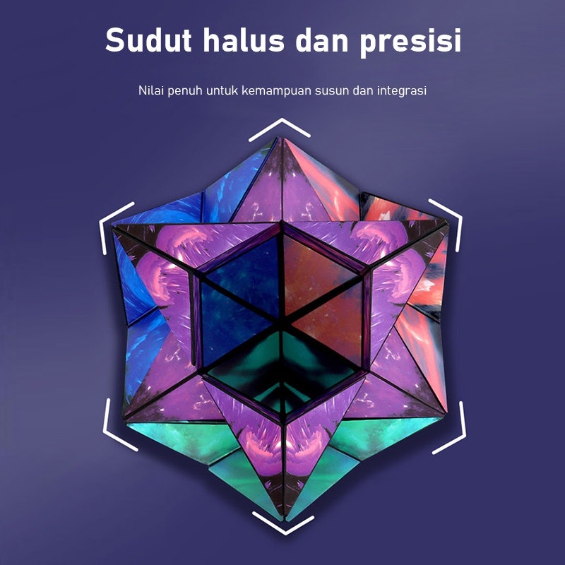 Rubik Geometris Tiga Dimensi 4