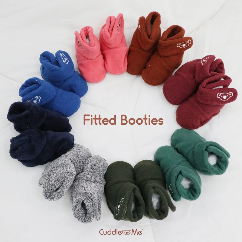 CuddleMe™ Fitted Booties 3