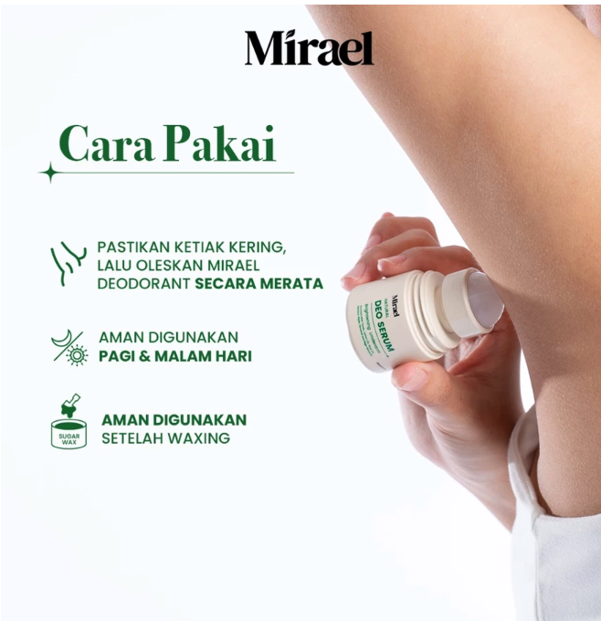 Mirael Natural Indonesia Mirael Natural Deodorant Serum